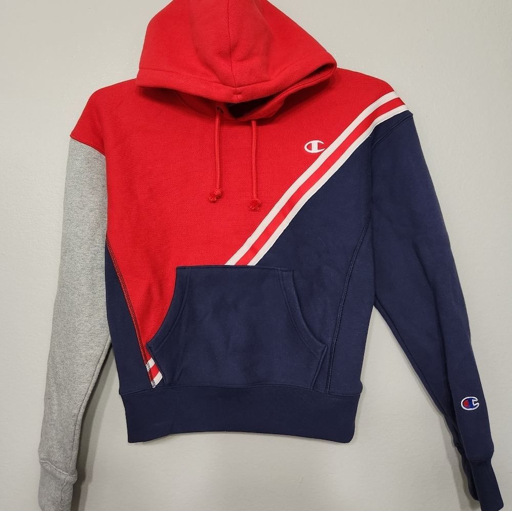Vintage Champion Reverse Weave Pullover Hoodie Sweatshirt